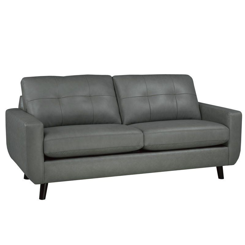 Lathrop Upholstered 78'' Sofa, Grey