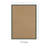Nannette Handmade Dark Beige Berber with Green Cotton Border Made in the USA Area Rug-1308903006