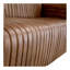 Castle 95" Genuine Leather Square Arm Chesterfield Sofa-320632575