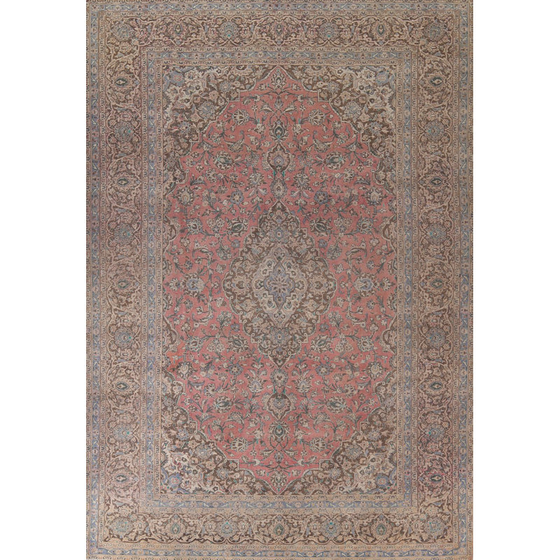 Tapis traditionnel rose 10 x 13
