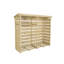 Rapp 177cm W x 56cm D Solid Wood Log Store