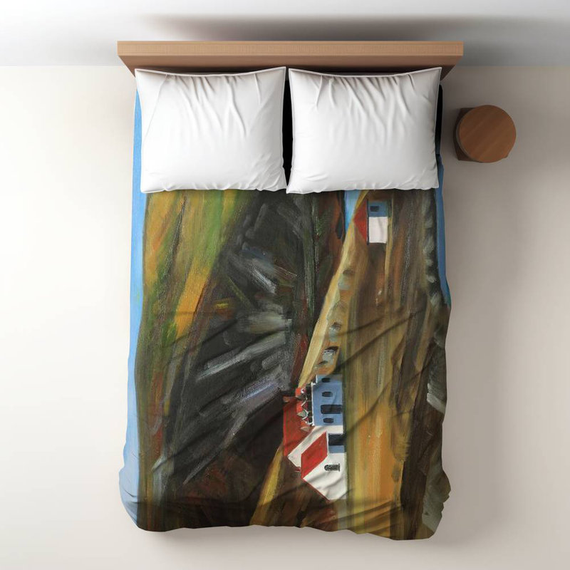 Duvet Cover Prints Polyester Sateen Duvet Cover