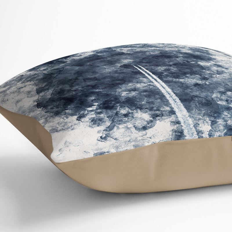 Square Cushion, Stone, 55cm H x 55cm W x 20cm D