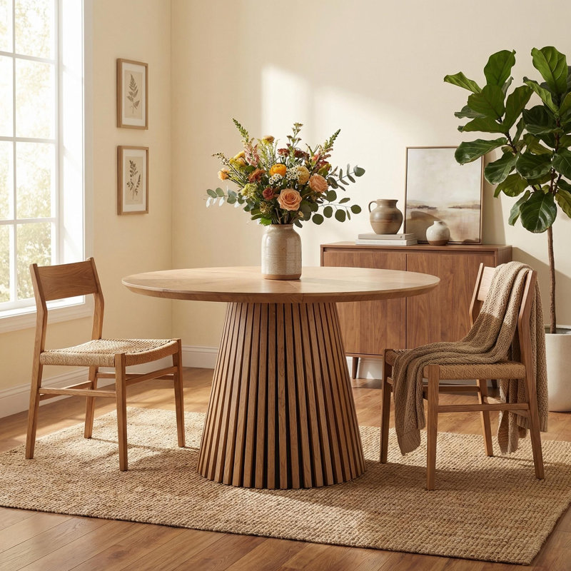 Table de salle à manger moderne en bois pour la salle à manger