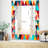 Triangular Colourfields Wall Mirror-40097164