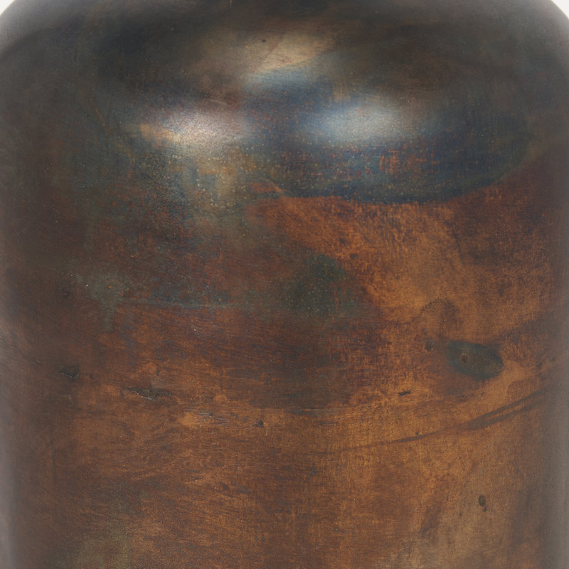 Bantice Metal Table Vase, 12.2" H x 6.3" W x 6.3" D
