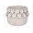 Stylish Ceramic Indoor Planter with Sculptural Heart Detail - Glossy Decorative Accent Pot for Modern Flower Pots - Textured Outdoor Planters and Home Garden Decor-453352068-453352075