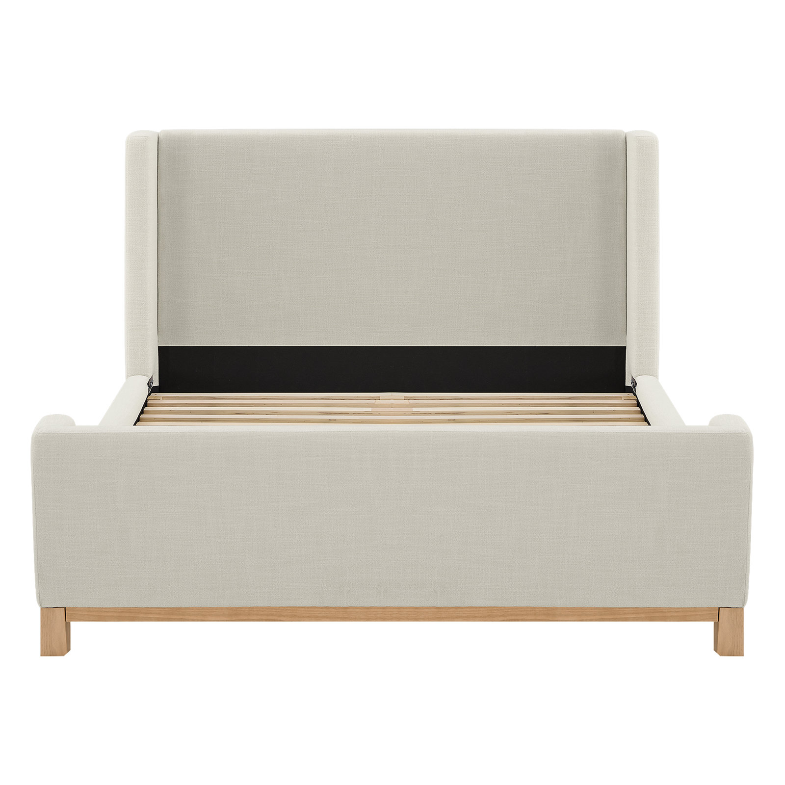Upholstered Bed, Linen