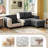 Jaydie 78" Upholstered Sofa Couch-1143746309