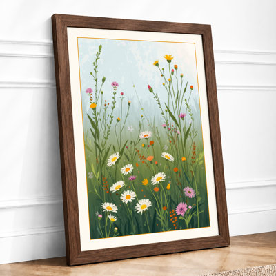 Wildflower Meadow Botanical - Framed Print