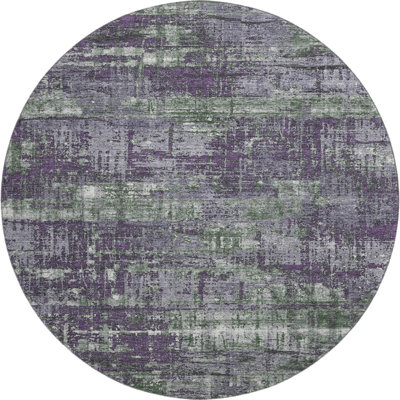 Premium Machine Washable Mouton Geometric Rug