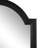 Chaunie Engineered Wood Arch Mirror