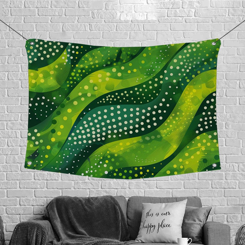 Tapisserie en microfibre, H 68 po x l 80 po