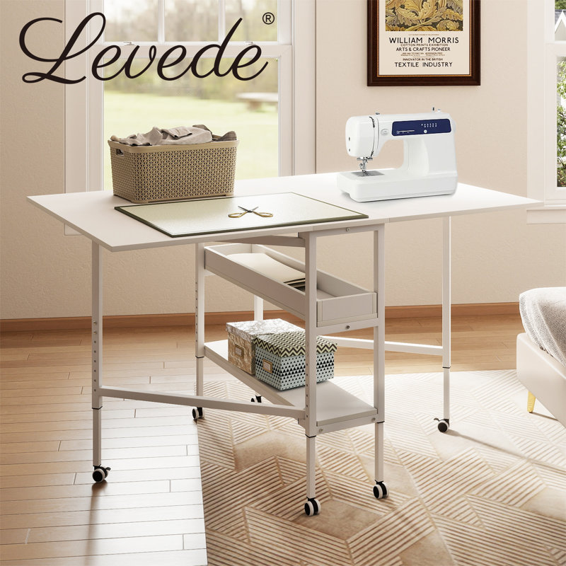 146cm x 90cm Foldable Wardrobe Desk