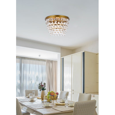 Plafonnier encastré 3 lumières 15 po Beno
