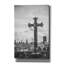 Art mural sur toile Epic Graffiti «Cathedral View Barcelona Bw» par Nathan Larson-1814763834