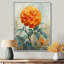 Orange orange, fleur parfumée, souci I - impression murale souci-310088976-310088991