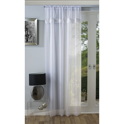 Tang Sheer Curtain Single Panel