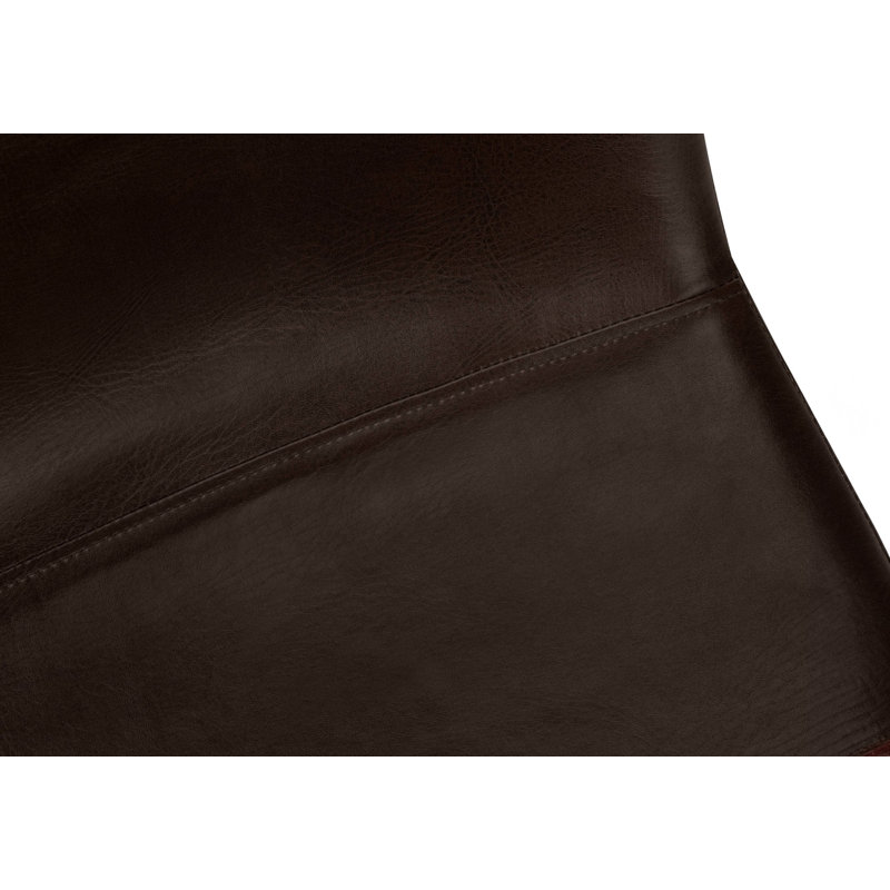 Chaise de bureau moderne, hauteur de bar, Brun, Noir, noir, noir, noir