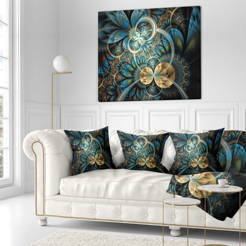 Coussin lombaire abstrait
