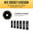 1/2" Drive Metric Deep Impact Socket Set