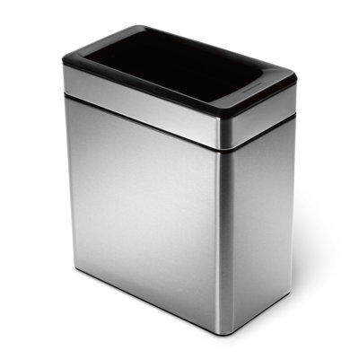 simplehuman 2.6gal Profile Open Trash Can