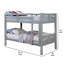Chip Kids Twin Over Twin Bunk Bed-1656095486-1656095487
