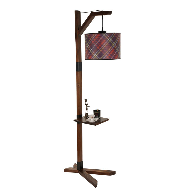 72.83 " Tray Table Floor Lamp