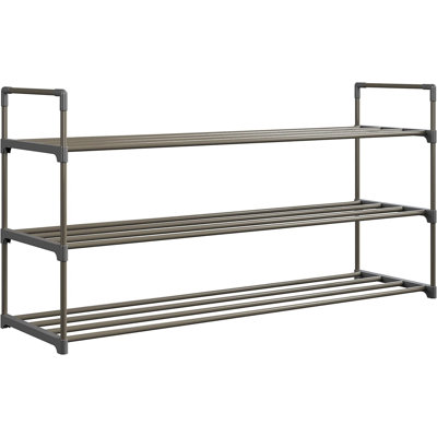 18 Pair Stackable Shoe Rack