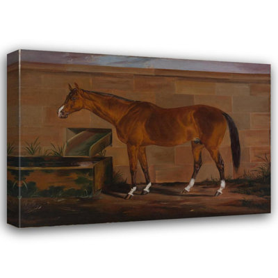 "Portrait of Lexington" by  Thomas J. Scott - Gallery Wrap Canvas Wall Art