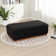 Rectangular Solid Wood Ottoman