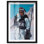 Décoration murale prête à skier «Elegance» par Notoriart, cadre noir, 31 x 46