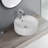 15.9" Round Countertop Ceramic Washbasin