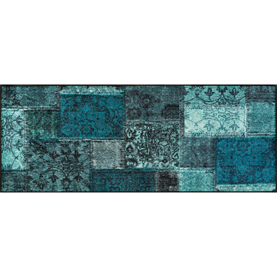 Non-Slip Patchwork Indoor Doormat