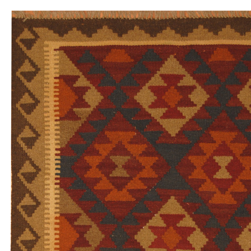 Kilim en laine fabriqué à la main