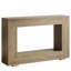 Console 47 po avec rangement - Table d'entrée étroite rustique avec tablette ouverte, table d'appoint