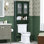 Rangement de porte autoportant en bois manufacturé Germell