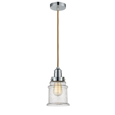 Luminaire suspendu en forme de cloche à 1 lumière Cecil