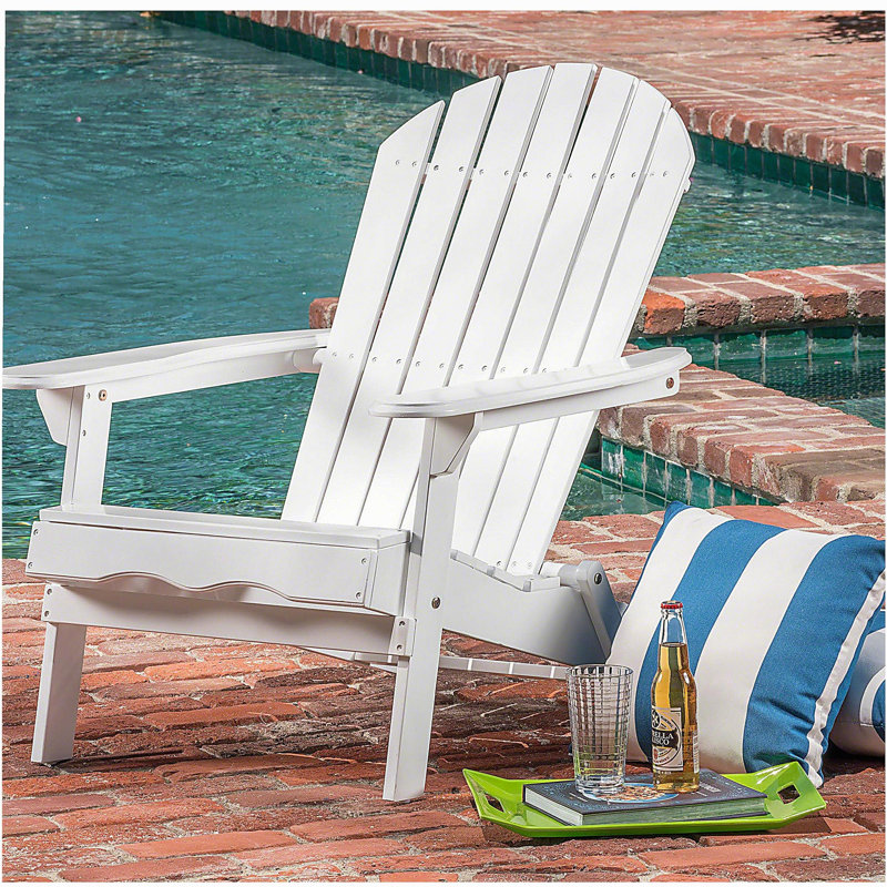 Chaise Adirondack, Blanc