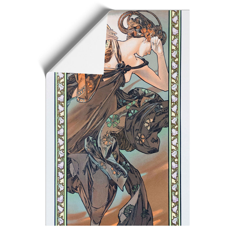 Morning Dawn by Alphonse Mucha - No Frame Print, 42cm H x 30cm W x 0.1cm D