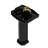 The Renovators Supply Inc. 15'' Gloss Black Vitreous China Square Bathroom Sink with Overflow