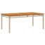 Swarthmore Solid Wood Metal Outdoor Dining Table-120285312-120285327