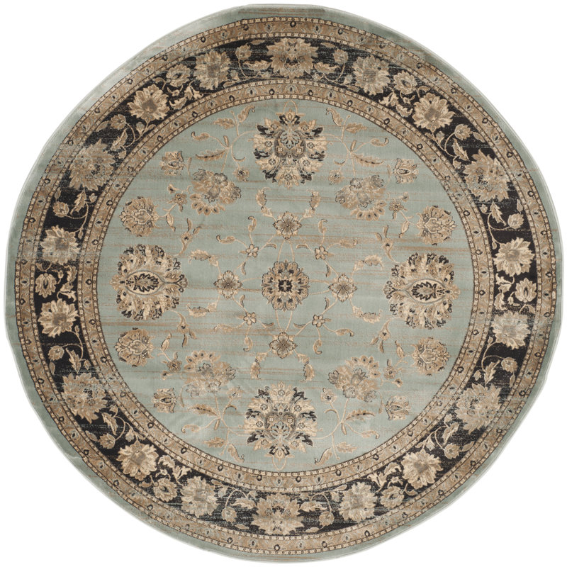 Ayansh Performance Oriental Rug, Round 6'7"