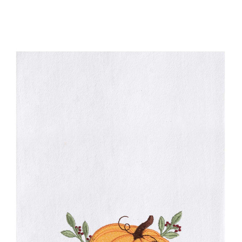 Torchon 100% coton Stack Pumpkin Trio