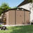 10 ft. W x 12 ft. D Outdoor Metal Storage Sheds with Floor for Patio, Garden, Lawn-122442613