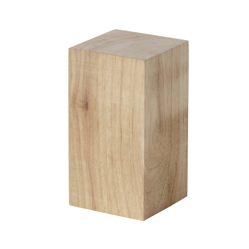 Hauts de table en bois 2 pièces Natural, Naturel