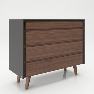 Victoria 254cm W 4 - Drawer Chest of Drawers