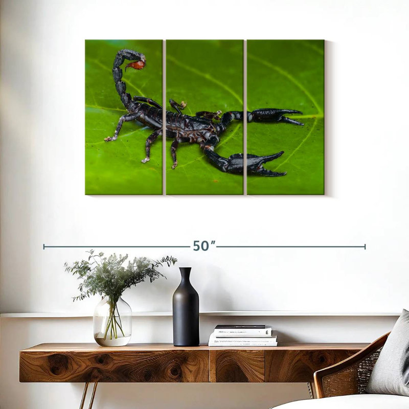 Forest Scorpion, 24" H x 38" W