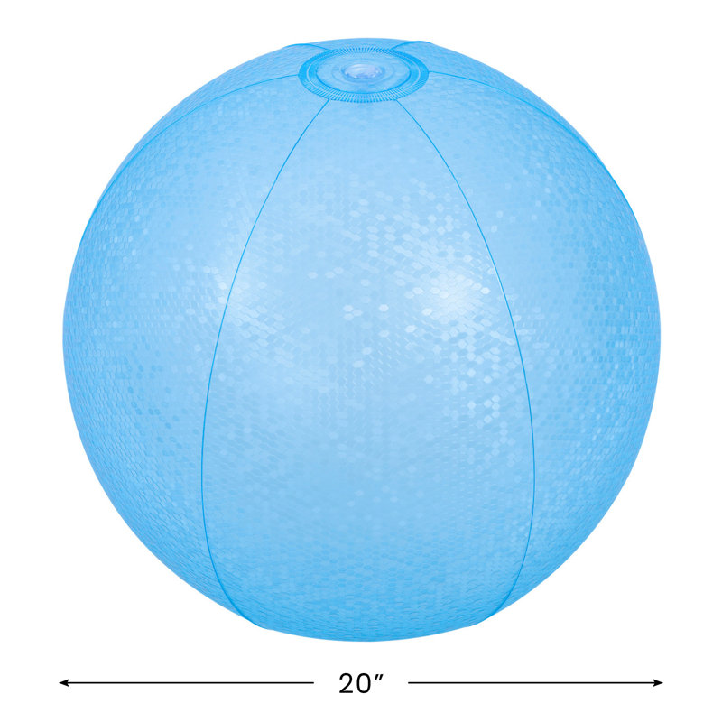 Mosaic Inflatable Beach Ball - 20" - Blue
