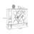 Elegant painted multi-functional accent cabinet